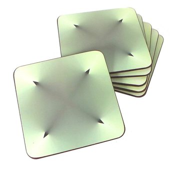 Joseph Joseph Tatakan Gelas Cross 3D - Set Isi 6 Pcs (1 set)