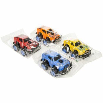 PULL BACK MONSTER TRUCK - MIX WARNA (48 pcs)