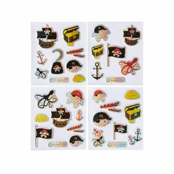 STIKER GLITTER - MODEL: BAJAK LAUT (100 pcs)