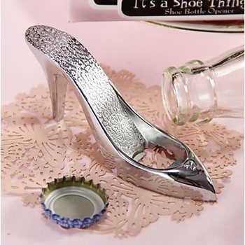 PEMBUKA BOTOL SEPATU HAK TINGGI MEWAH DALAM KOTAK KADO (2 pcs)
