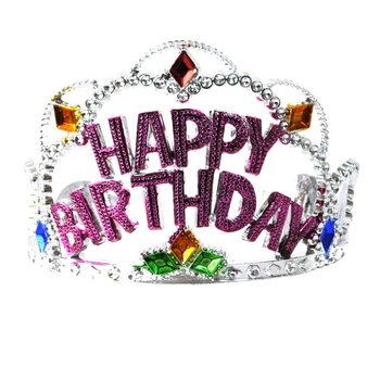Mahkota HAPPY BIRTHDAY - Model 3 (12 pcs.)