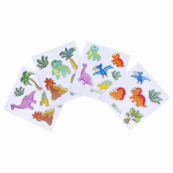 STIKER GLITTER - MODEL: DINOSAURUS (100 pcs)