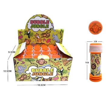 Mainan Gelembung Sabun Hewan Jungle 25ml dalam Display (24 pcs)