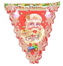 Bunting Banner Natal (10 pcs)