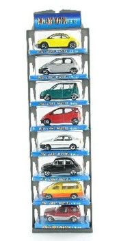 Set 8 Pcs Mainan Mobil Logam (Metal) Kemasan Gantung