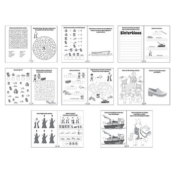 Buku Teka-teki Sinterklaas (Isi 48 Pcs)