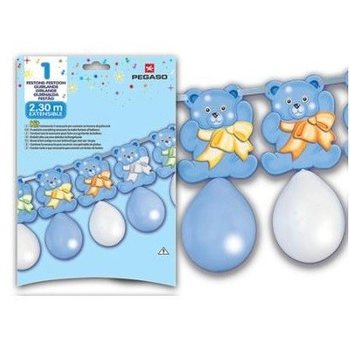 KARANGAN BUNGA BALON BESAR 2,3 METER - BIRU (5 buah)
