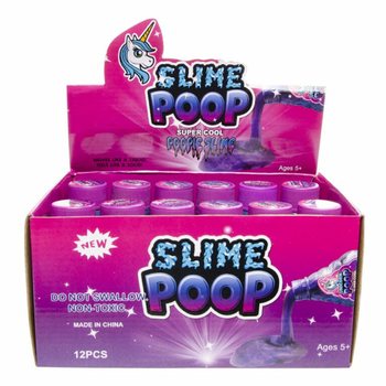 Slime Kotoran Unicorn dalam Botol Display (12 pcs)