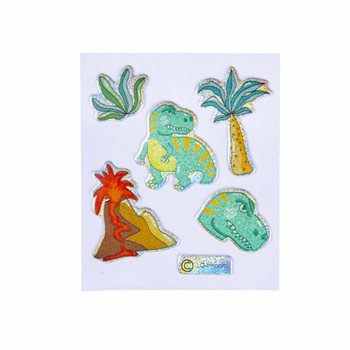 STIKER GLITTER - MODEL: DINOSAURUS (100 pcs)