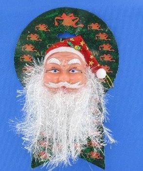 Kepala Santa Claus Besar (12 pcs)