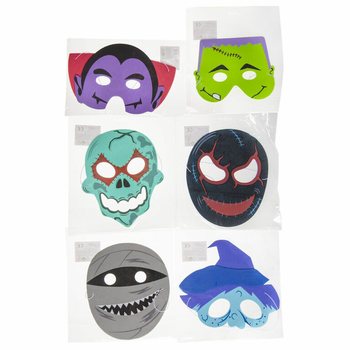Campuran Masker Foam Seram (60 buah)
