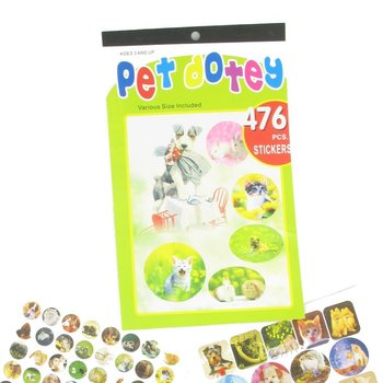 Buku Stiker Model Hewan (12 pcs)