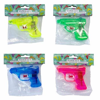 Pistol Air, 10 Cm - Campuran Warna (36 buah)