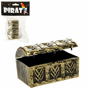 Kotak Harta Karun Bajak Laut Mini dalam Display (24 pcs)