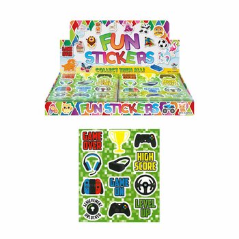 Stiker Fun - Model: Gamer (120 pcs)