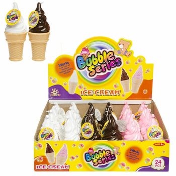 Mainan Gelembung Sabun Es Krim Besar dalam Display (24 pcs)
