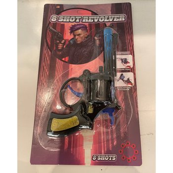 PISTOL CAP 8 TEMBAKAN DENGAN KARTU (24 pcs)
