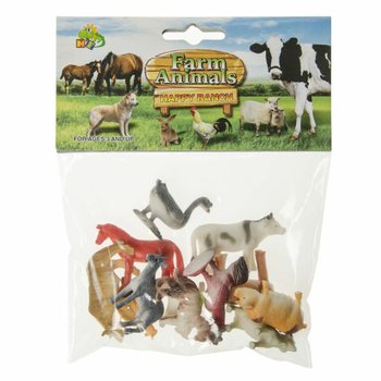 Set 12 Pcs Mainan Figur Hewan Peternakan
