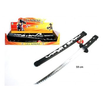 Pedang Ninja Besar dalam Display (12 pcs)
