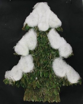 Pohon Natal Alami dengan Salju Ukuran Besar (1 pcs)