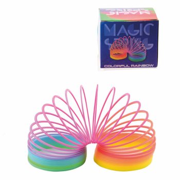 RAINBOW MAGIX MAINAN PER PELANGI / SLINKY DALAM KOTAK &Oslash;7,5 CM (12 pcs)