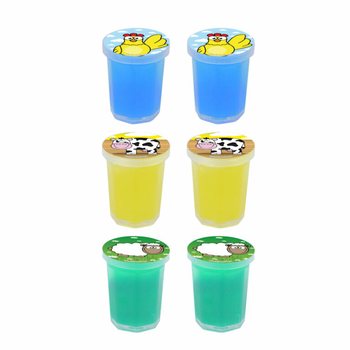 Pot Slime Tema Peternakan (6 buah)