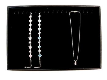 Kotak Display Gelang/Kalung Beludru Hitam (1 pc)