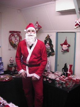 Kostum Santa Claus Pria 5-Piece
