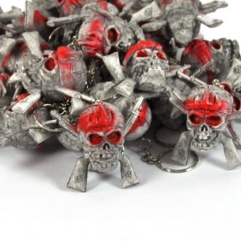 Gantungan Kunci Tengkorak Bajak Laut (24 pcs)