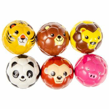Bola Busa Karakter Wajah Hewan &Oslash; 6.3 Cm dalam Display (24 pcs)