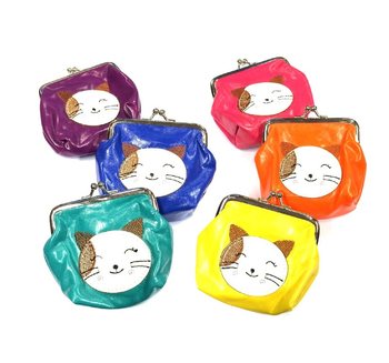 Dompet Anak Campur Warna Kucing (6 pcs)