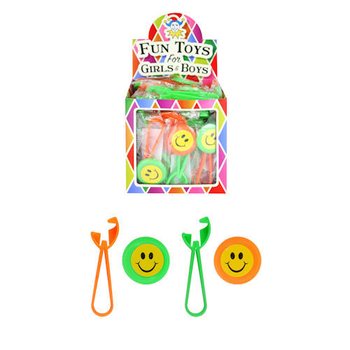 PELUNCUR DISK SMILEY CERIA DALAM TAMPILAN (48 pcs.)