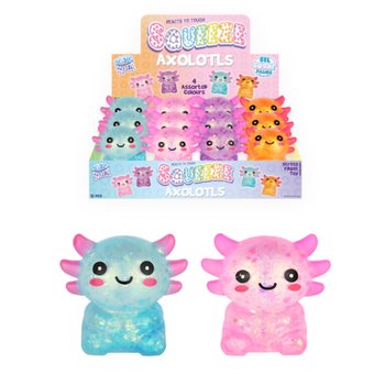 SQUEEZE AXOLOTL - DENGAN ISI GEL SUGAR - DALAM DISPLAY (12 pcs)