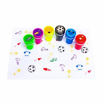 STEMPEL PEMAIN SEPAK BOLA DALAM DISPLAY (60 pcs)