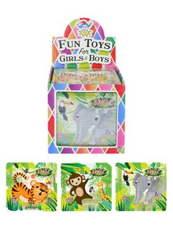 Puzzle Hutan, 13 x 12 cm, dengan Wadah Display (108 pcs)