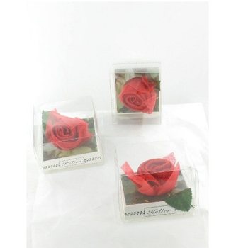Handuk Bentuk Bunga Mawar (3 pcs)