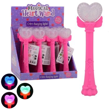 TONGKAT SIHIR HATI MENYALA - LAMPU & SUARA - DISPLAY (12 pcs)