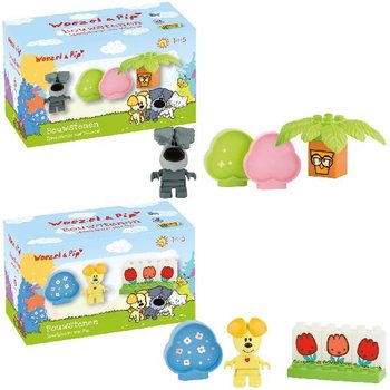 Balok Susun Woezel & Pip - Serunya Bermain Bersama Woezel (12 pcs)