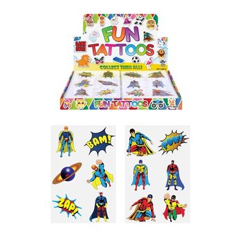 Tato Temporer Seru – Model: Super Hero (96 pcs)