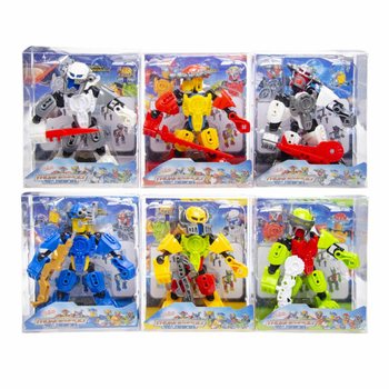 THUNDERBOLT ROBOT WARRIOR FIGUR AKSI DALAM DISPLAY (12 buah)