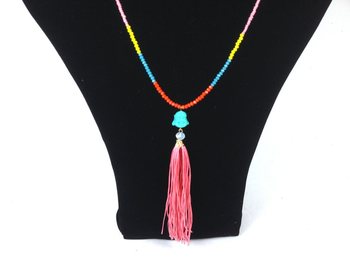 Kalung Mewah Buddha Merah Muda (1 pcs)