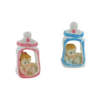 Dekorasi Lahiran Baby Shower - Bayi dalam Botol Susu 5.5 cm (12 pcs)