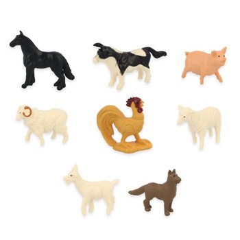 Blind Bag / Kantong Kejutan - Tema: Hewan Ternak dalam Display (60 pcs)