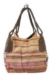 No. Art: 97719B - Tas Brokat B-FAIR Besar Cokelat (1 pcs)