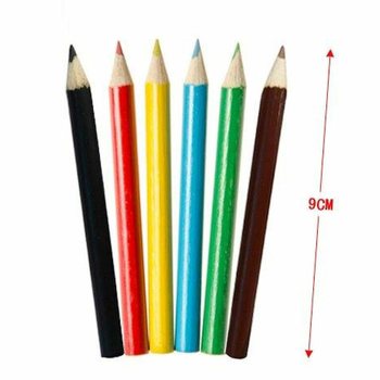 Set Pensil Warna 6 Pcs untuk Anak Laki-laki