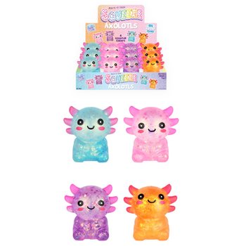 SQUEEZE AXOLOTL - DENGAN ISI GEL SUGAR - DALAM DISPLAY (12 pcs)