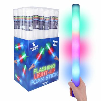 Stick Foam LED - Tongkat Pesta Multicolor dalam Display (24 pcs)