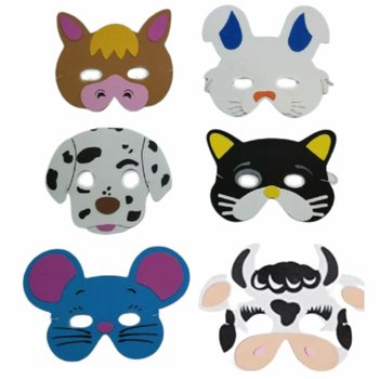 Masker Foam Hewan Peternakan (24 Pcs)