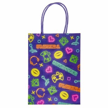 Kantong Hadiah Kertas Gamer - 16x9x22 cm (12 pcs)