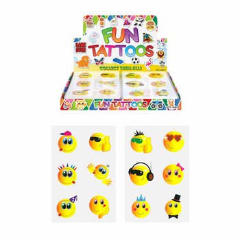 Tato Smiley Lucu dalam Display (96 pcs)